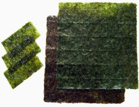 nori or sushi seaweed paper